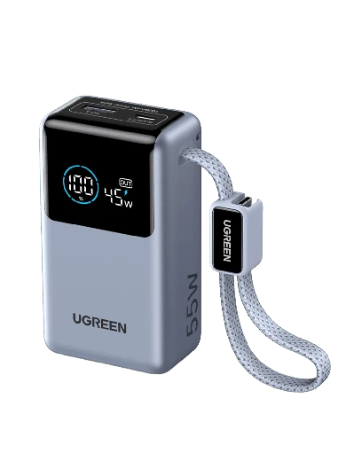 UGREEN Nexode Pro 10,000 mAh 55W, cable integrado